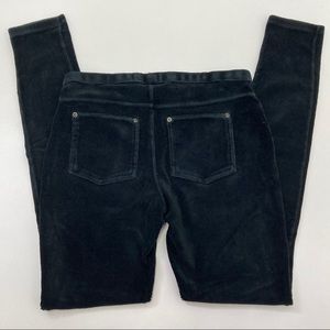 Hue Black Stretchy Skinny Pants Womens Size M